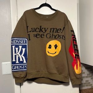 Oversized hoodie lucky me I see ghost